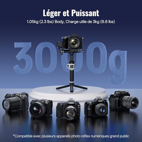 Découvrez notre test complet du stabilisateur Zhiyun Weebill 3E, alliant robustesse et performance pour des prises de vue professionnelles. Explorez ses fonctionnalités et améliorez la qualité de vos vidéos.