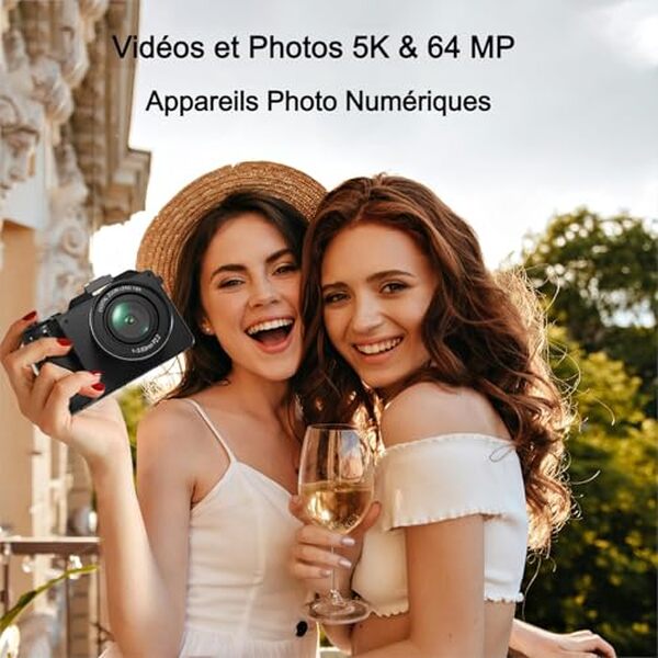Découvrez notre test détaillé de cet appareil photo numérique 5K 64MP avec WiFi et objectifs interchangeables. Performance, qualité d'image et fonctionnalités analysées. 