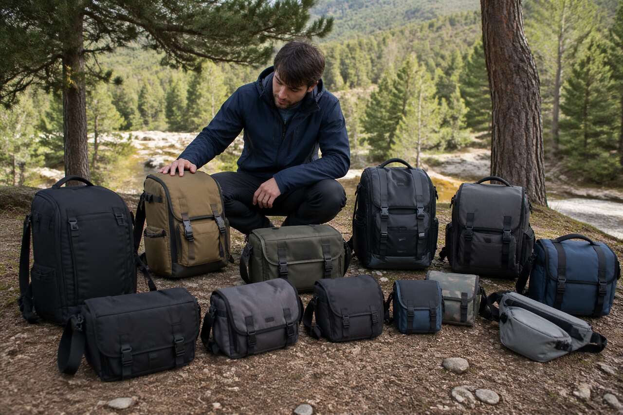 Les différents types de sacs photo