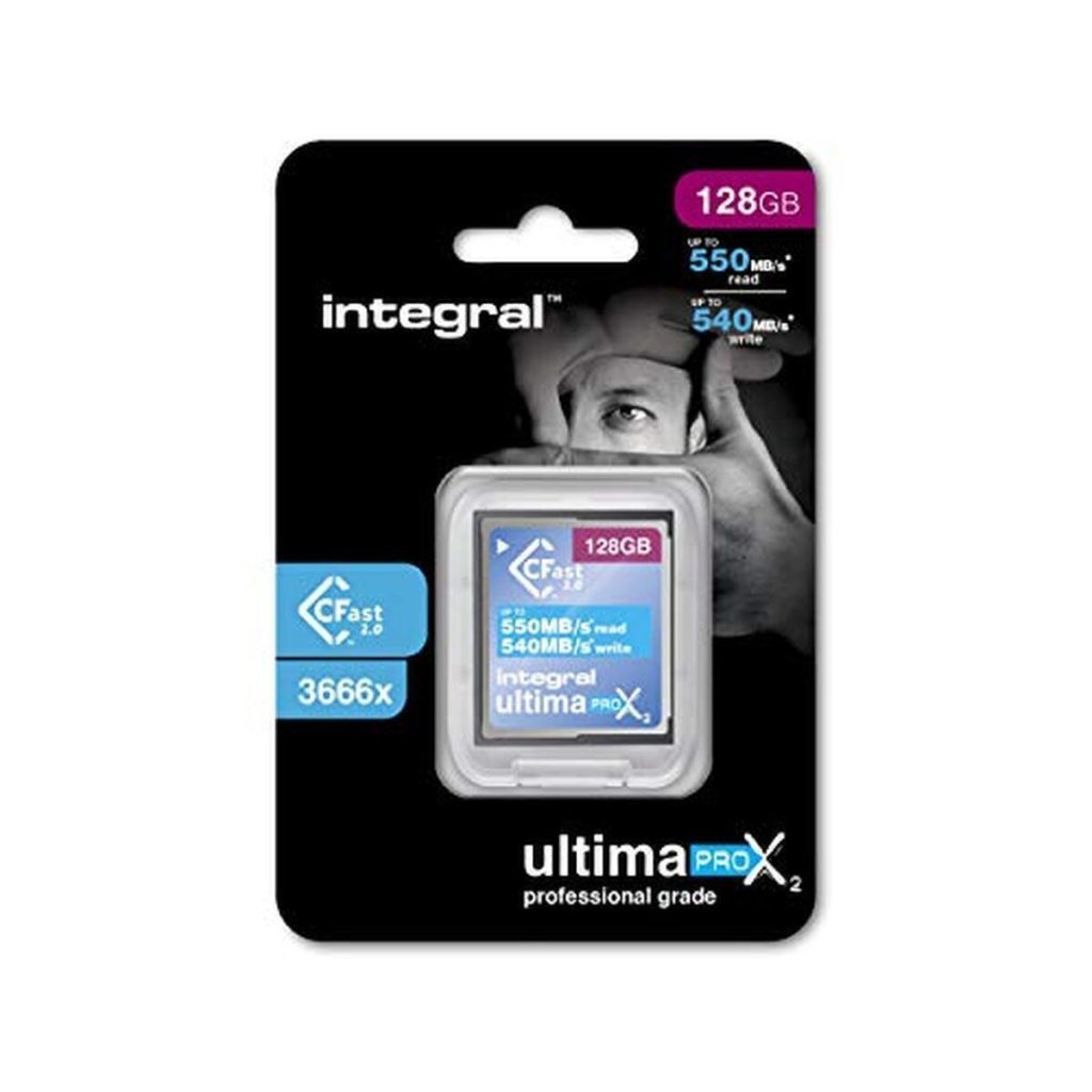 Test: carte mémoire Integral Ultimapro 128 Go CFast 2.0