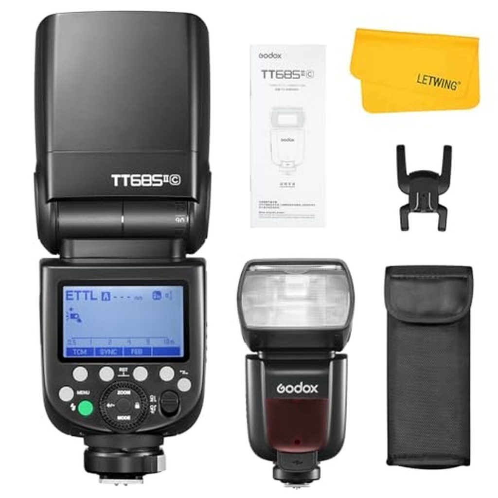 Test du flash godox TT685II-C pour canon : performance et rapidité