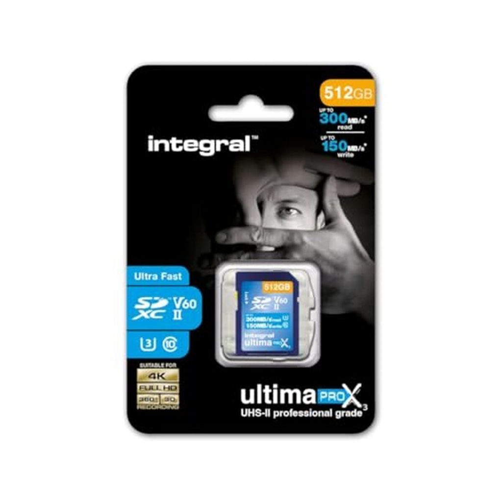 Test : carte mémoire Integral 512GB UHS-II SD rapide et performante