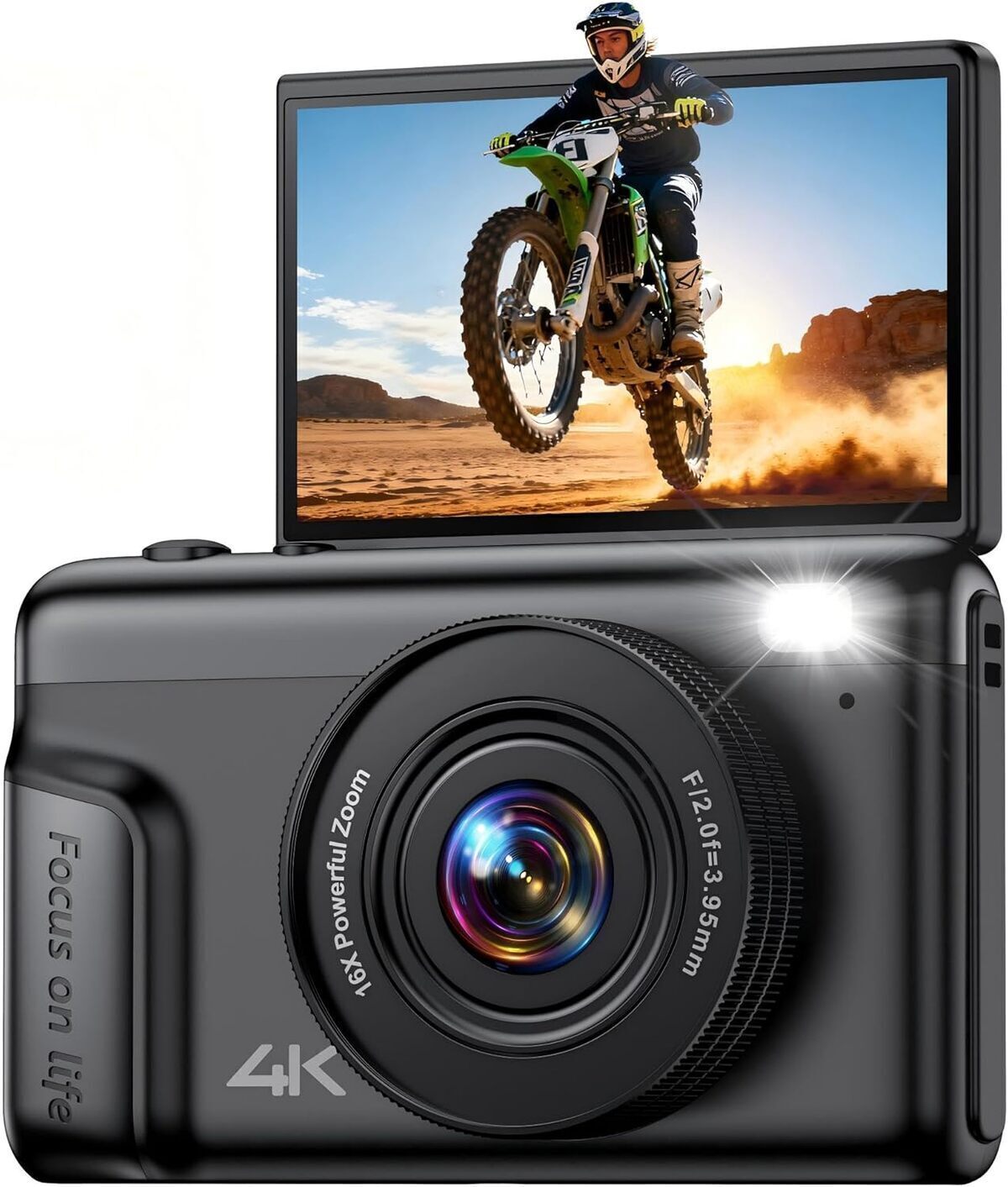 Test de l'appareil photo NBD 4K : un zoom 40X pour débutants