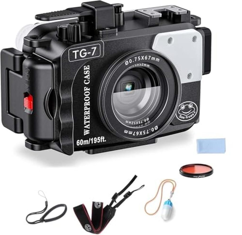 Test du boîtier étanche Seafrogs 60 m pour Olympus TG-7