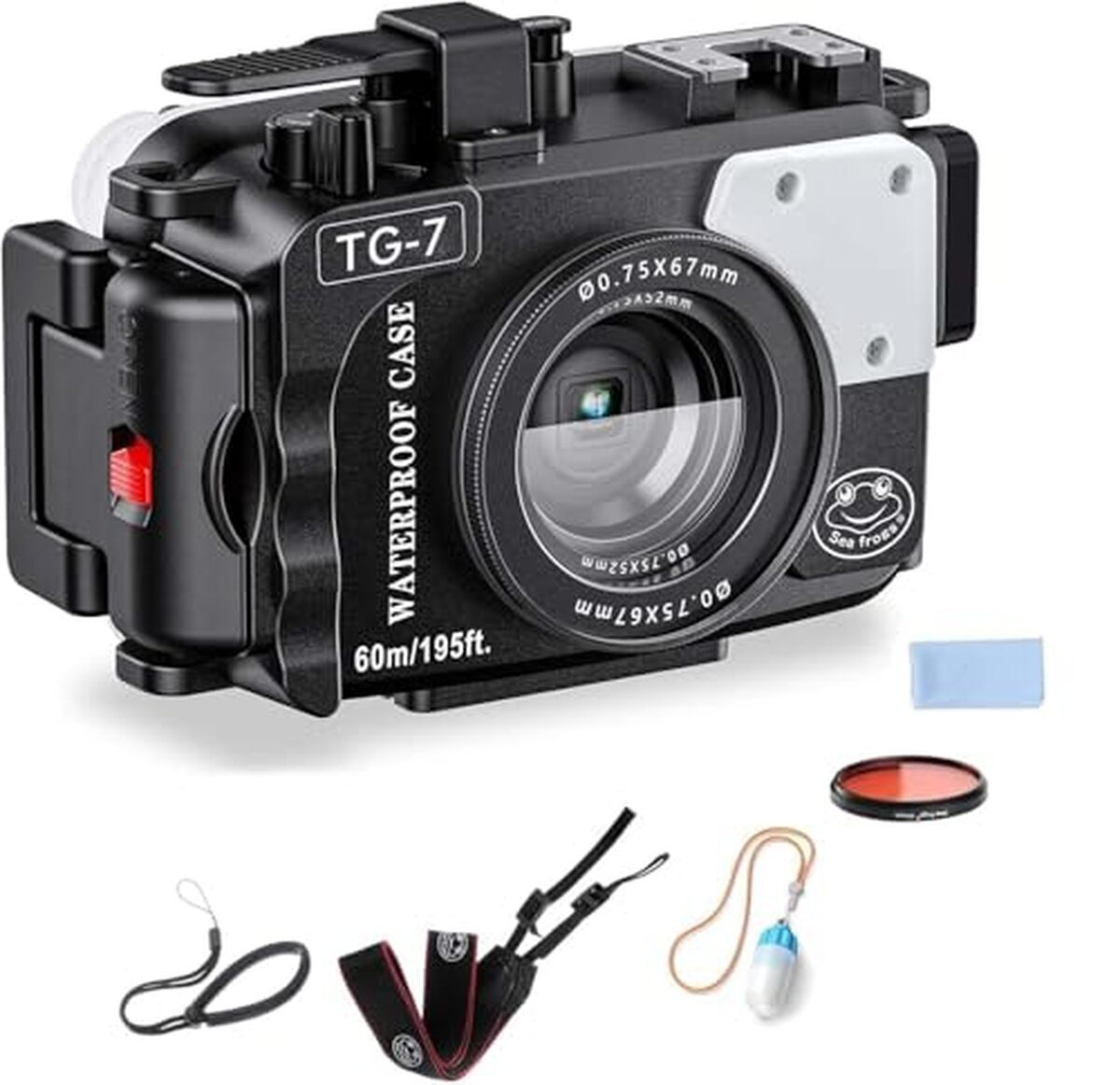 Test du boîtier étanche Seafrogs 60 m pour Olympus TG-7