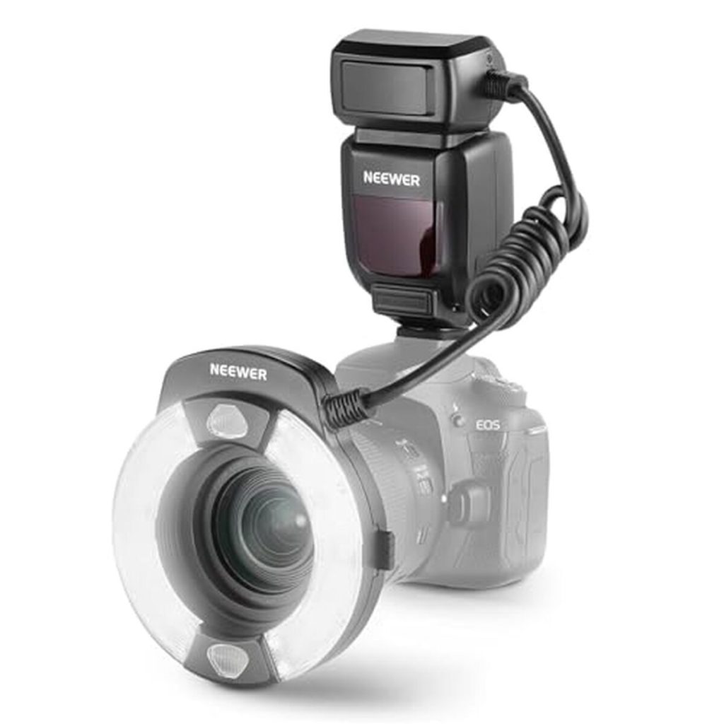 Test du flash macro Neewer RF1-C : performance et compatibilité Canon