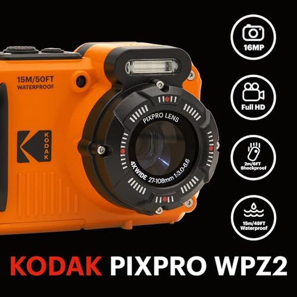 Découvrez notre test détaillé du Kodak Pixpro WPZ2 16MP : un appareil photo numérique résistant, étanche et antichoc idéal pour vos aventures en extérieur. 
