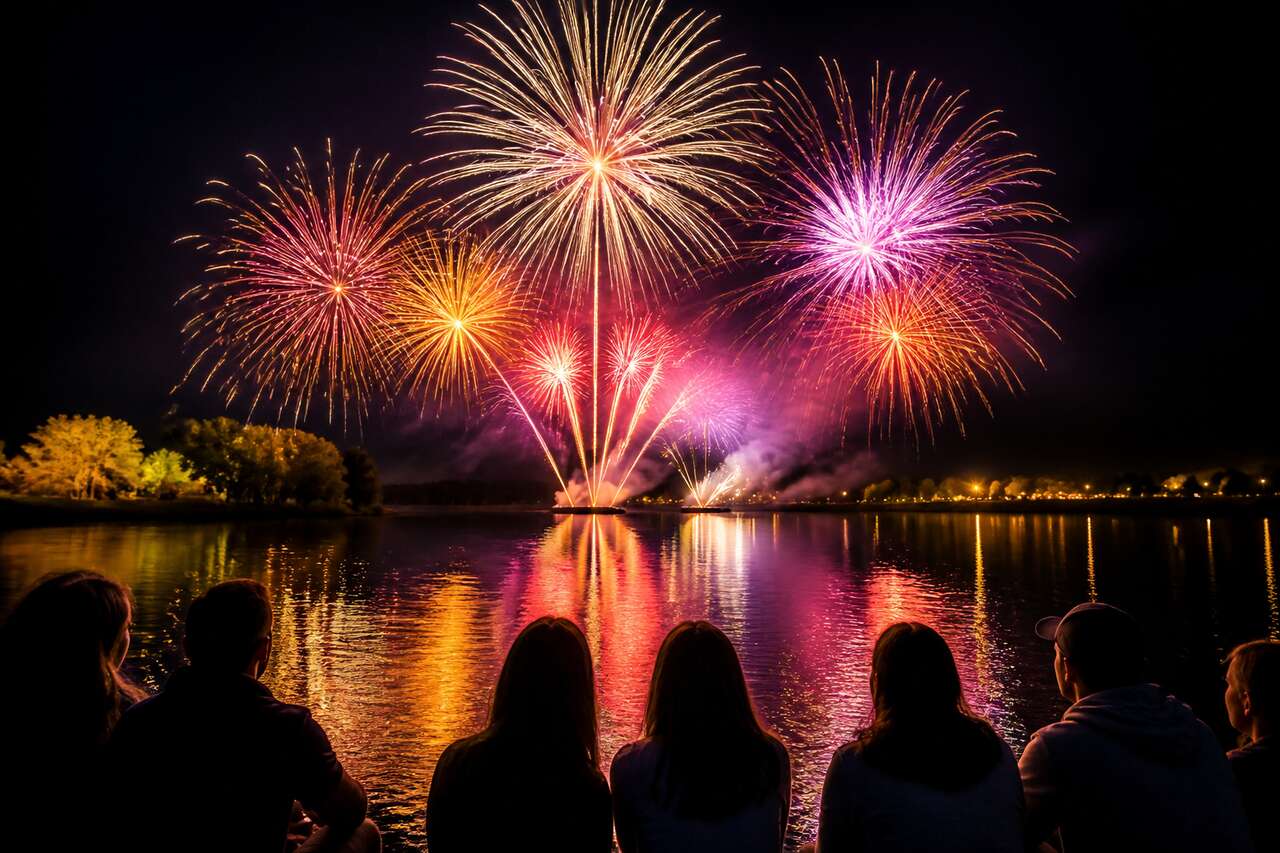 Composer une image de feu d’artifice qui raconte quelque chose Composer une image de feu d’artifice qui raconte quelque chose