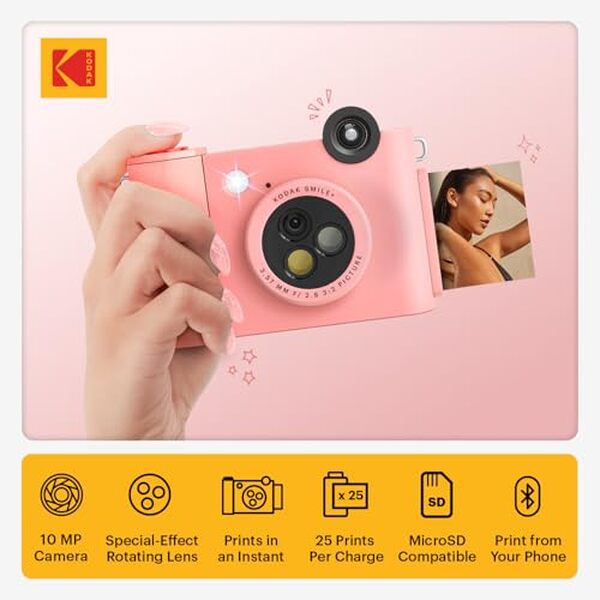 Découvrez notre test détaillé du Kodak Smile+ : caractéristiques, performances, avantages et inconvénients de cet appareil photo instantané avec imprimante bluetooth intégrée. 