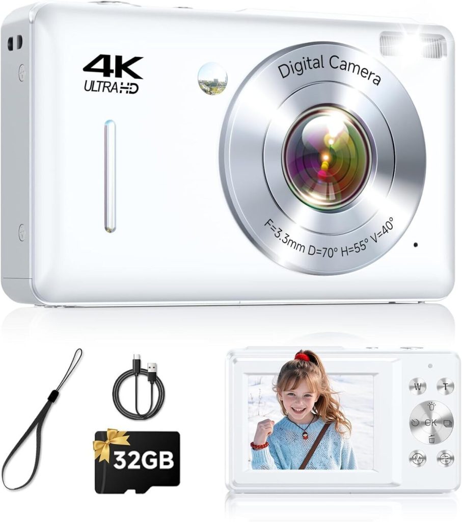 Test : appareil photo numérique 44 MP FHD1080P zoom 16x compact