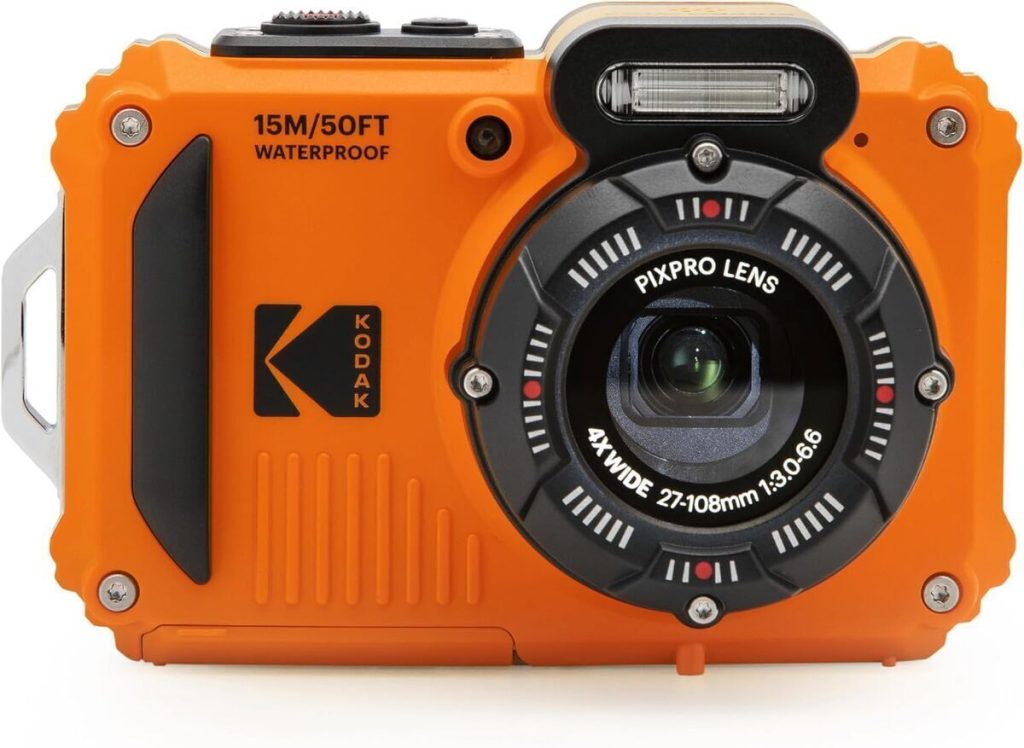 Test : appareil photo numérique Kodak Pixpro WPZ2 16MP étanche et anti-choc