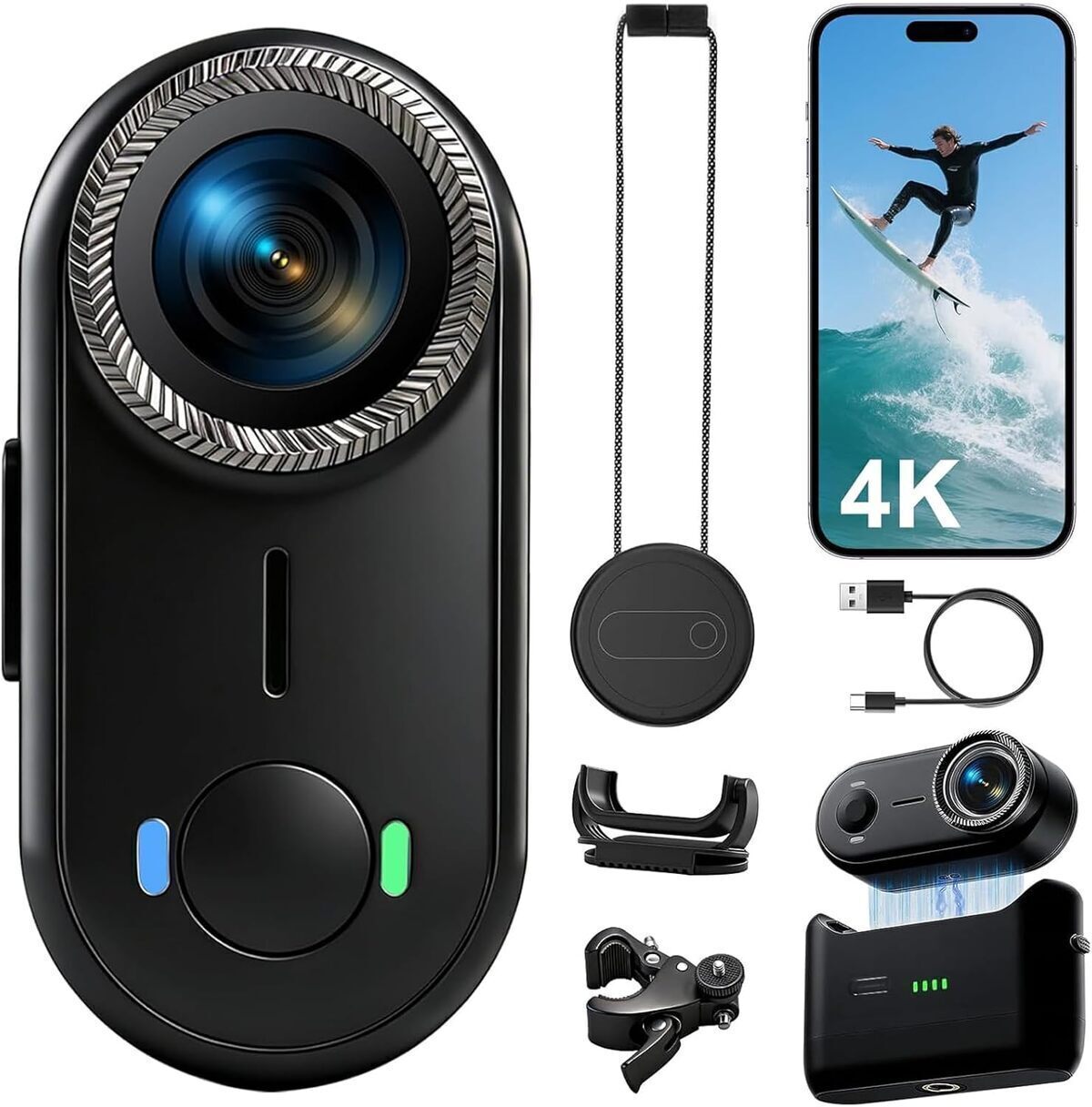 Test : caméra OBEST 4K avec stabilisation EIS et étanchéité 10 m
