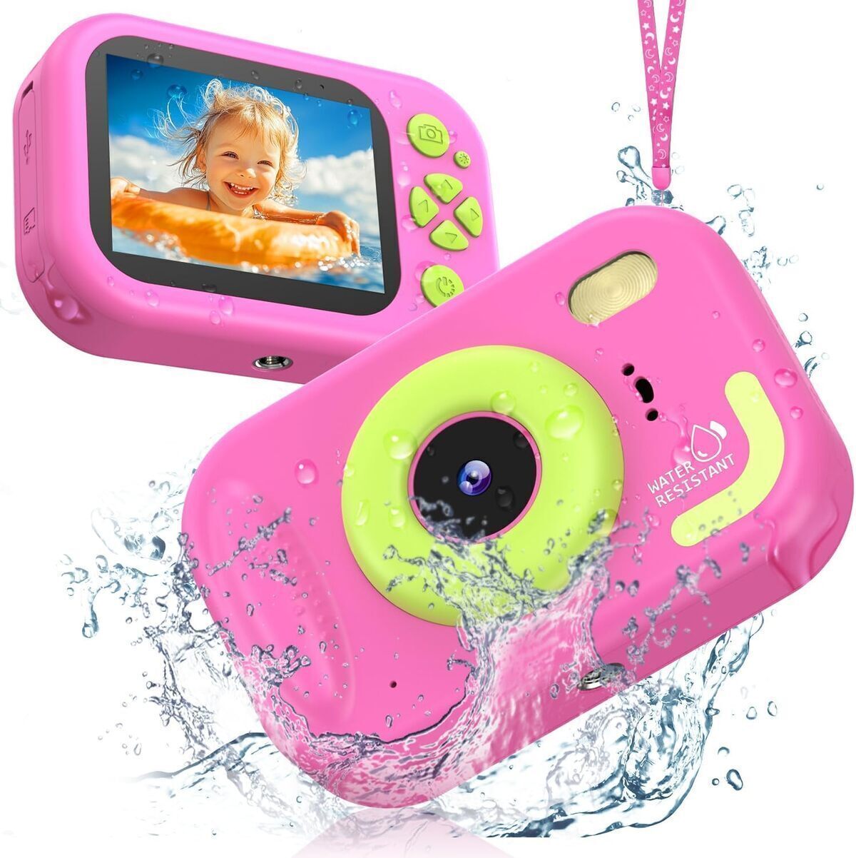 Test de la caméra étanche IP67 pour enfants