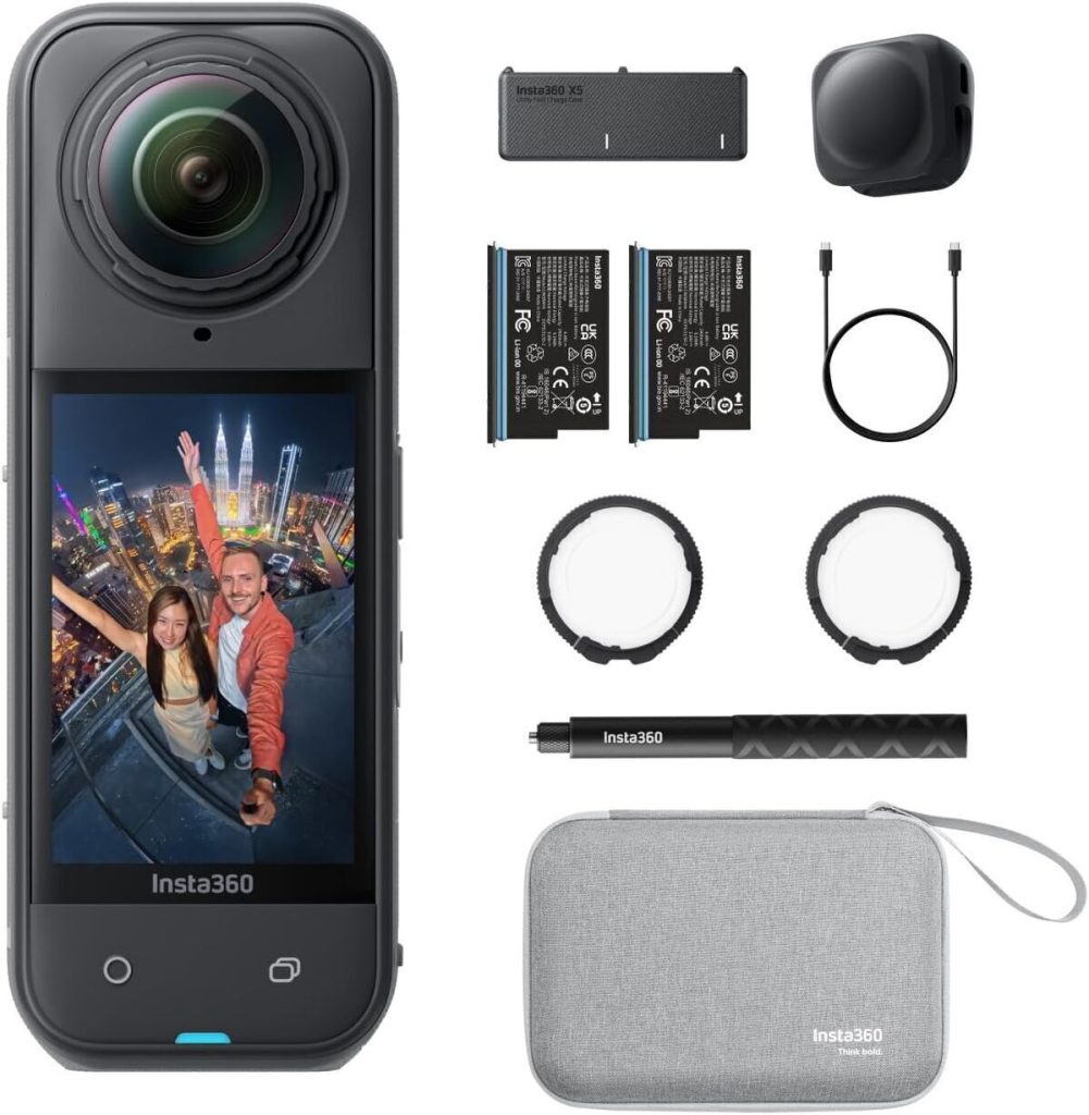 Test de l'Insta360 X5 Pack Essentiels : caméra 8K polyvalente