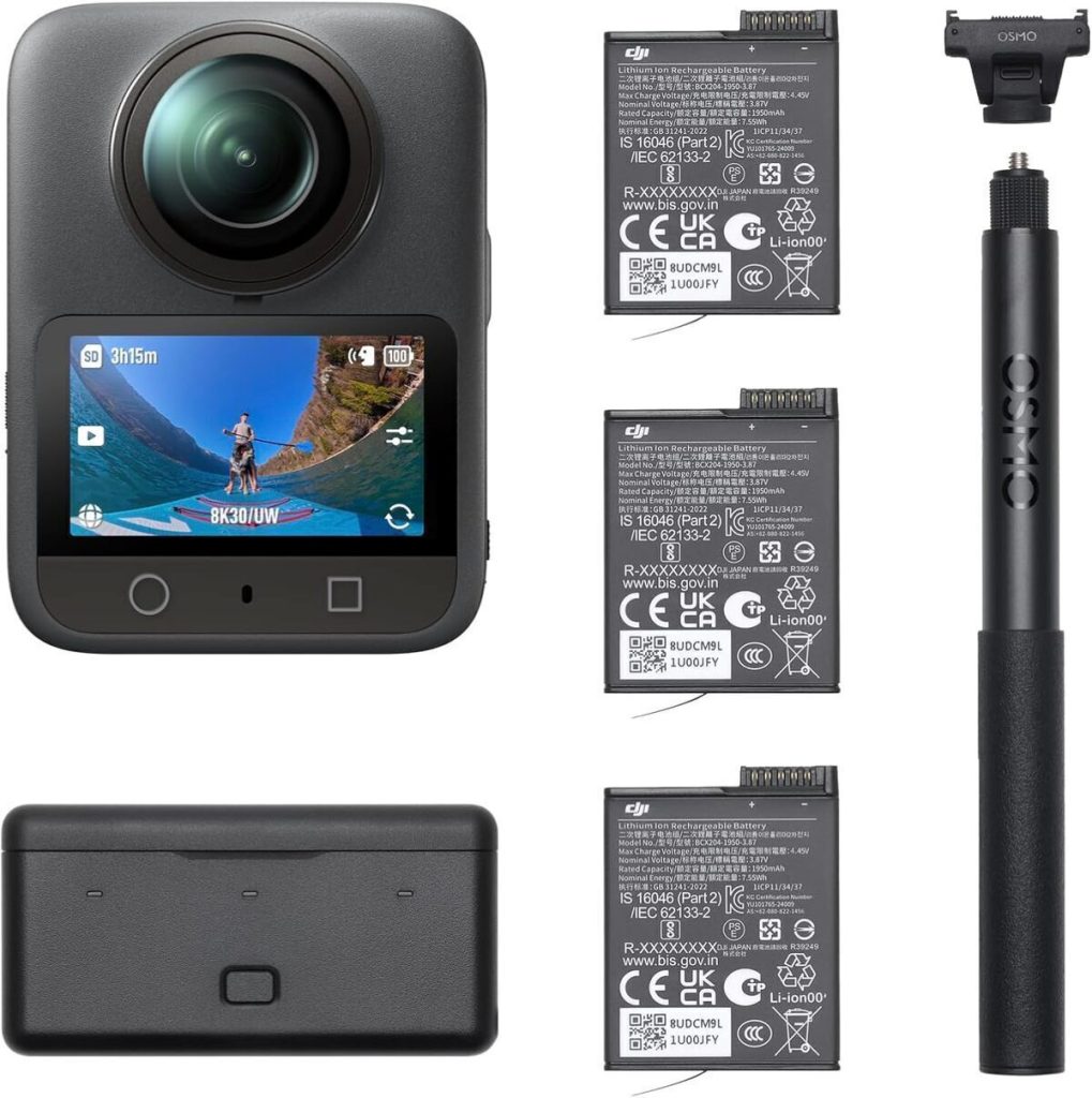 Test du bundle aventure DJI Osmo 360 : caméra 360° en 8K native pour sports et vlog