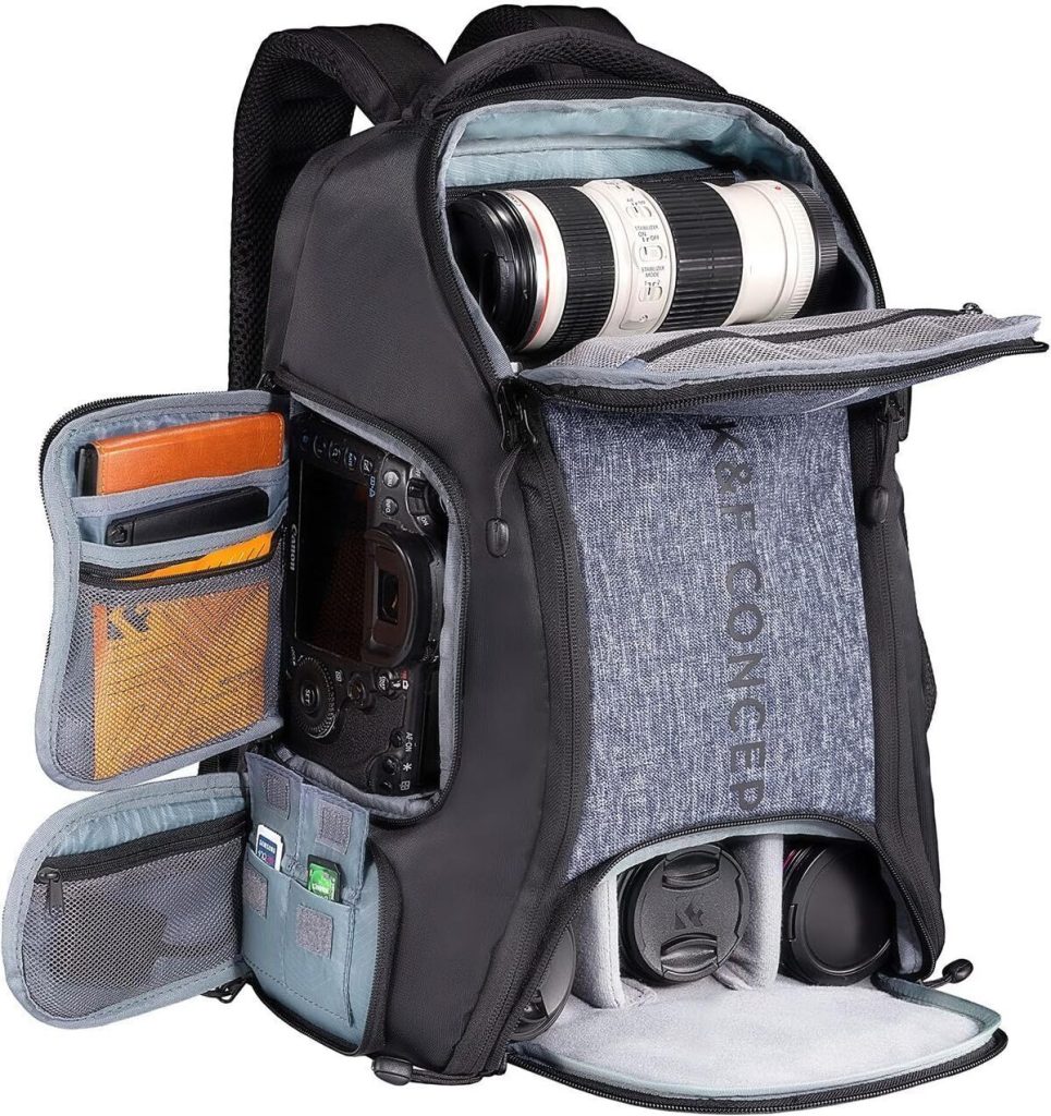 Test du sac à dos K&F Concept pour appareils photo et accessoires