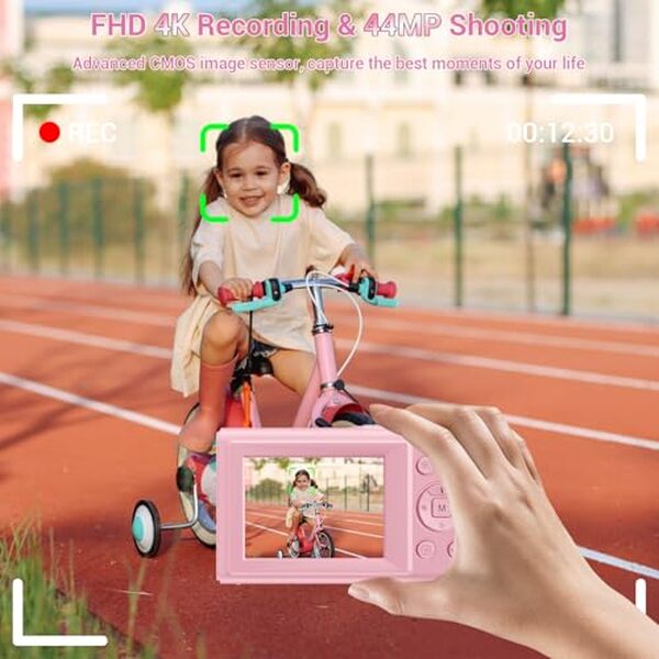 Découvrez notre test complet de l'appareil photo 4K 44MP rose : performances, qualité d'image et compacité. Un appareil photo performant et élégant pour vos photos et vidéos en haute résolution.