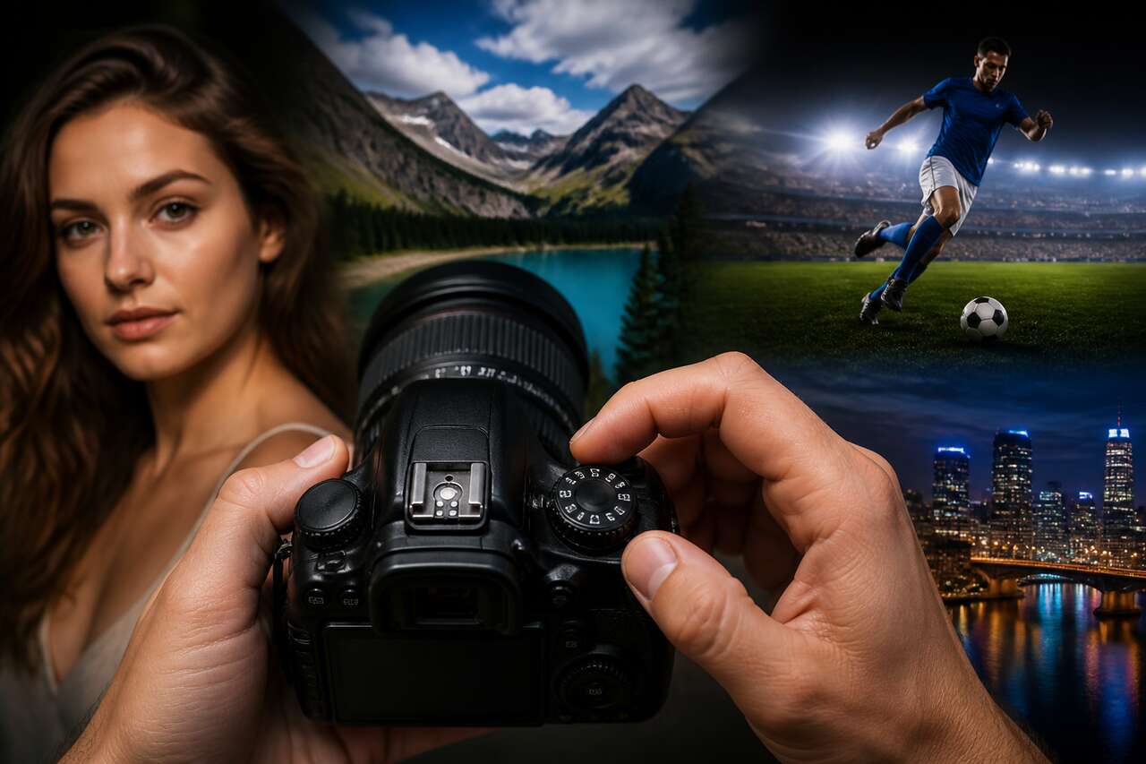 Choisir la bonne ouverture selon la situation : portrait, paysage, sport, nuit Choisir la bonne ouverture selon la situation : portrait, paysage, sport, nuit