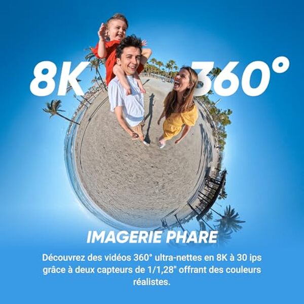 Découvrez notre test complet de l'Insta360 X5, la caméra 360 8K polyvalente et étanche idéale pour capturer vos aventures en qualité professionnelle. 