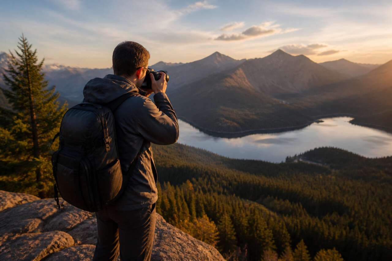 La présence humaine dans les paysages : tutoriel photo