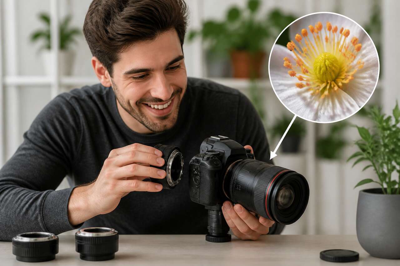 Macro pas chère : bonnette ou tube allonge, quel choix pour petit budget ?