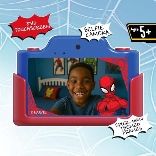 Découvrez notre test de l'appareil photo kidamoto K Spider Man pour enfants avec écran tactile. Avis complet, caractéristiques et performances pour les jeunes photographes. 