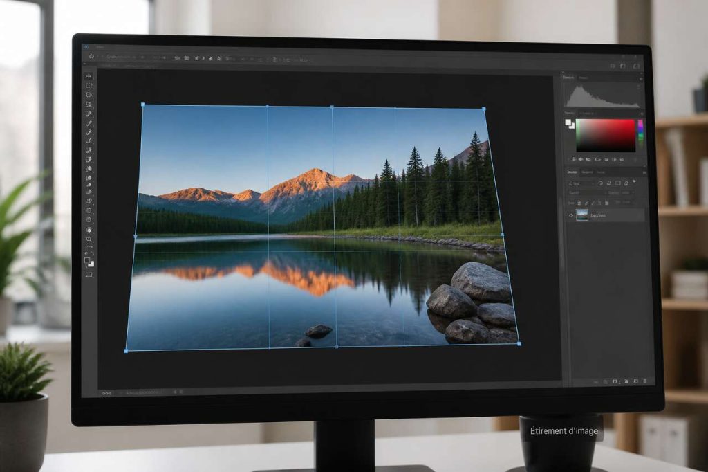 Comment étirer une image avec Photoshop