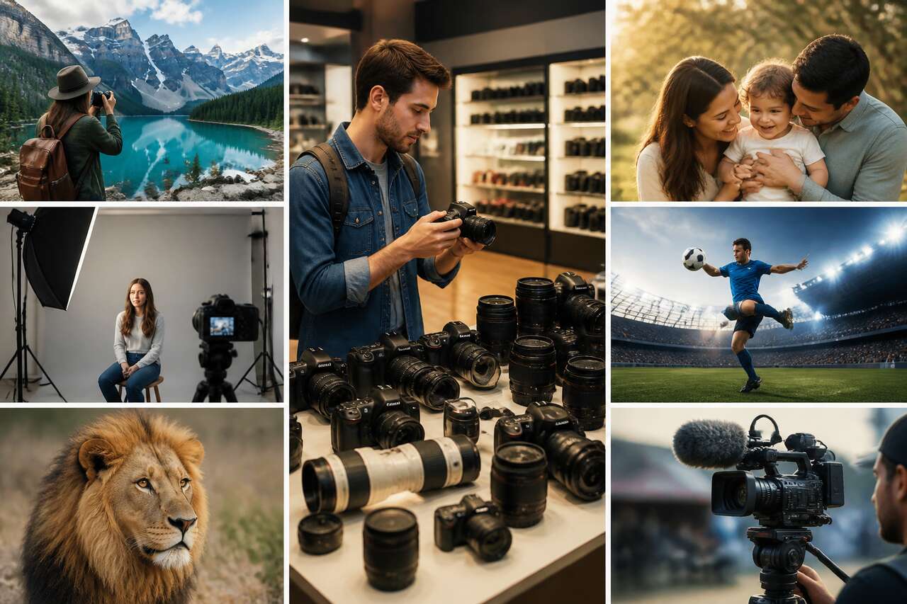 Choisir un kit selon son usage : voyage, famille, portrait, sport, animalier, vid&eacute;o