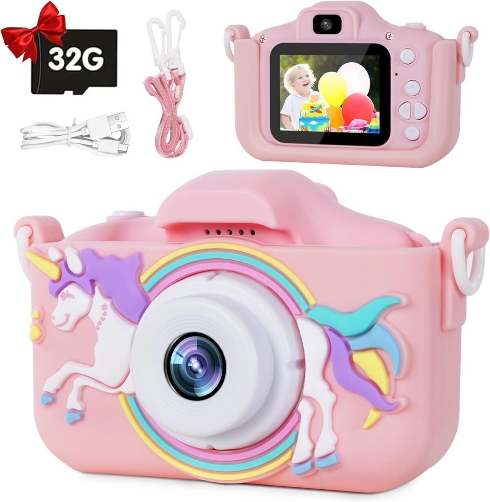 Test : appareil photo enfants 48 MP HD 1080p