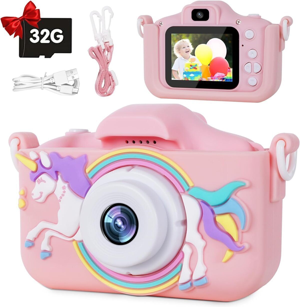 Test : appareil photo enfants 48 MP HD 1080p