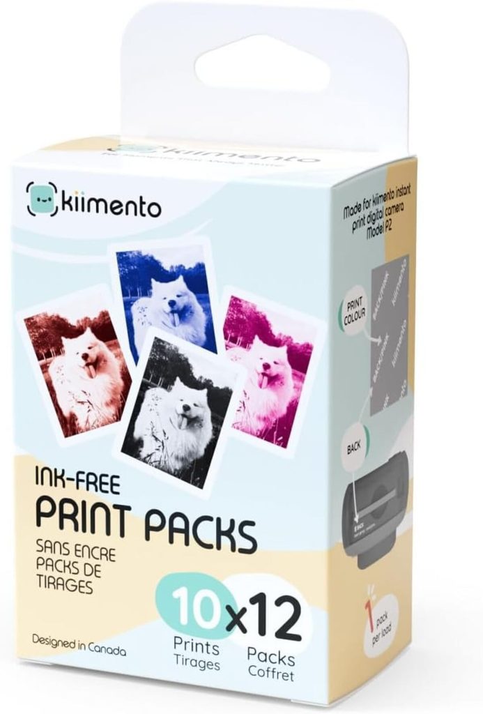 Test : appareil photo instantané enfant Kidamento modèle P Kuromi