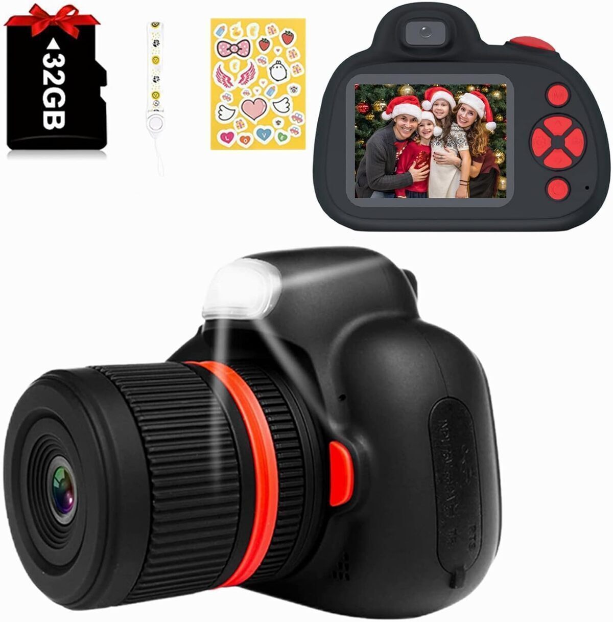 Test du MOREXINYA appareil photo pour enfants : écran IPS et flash