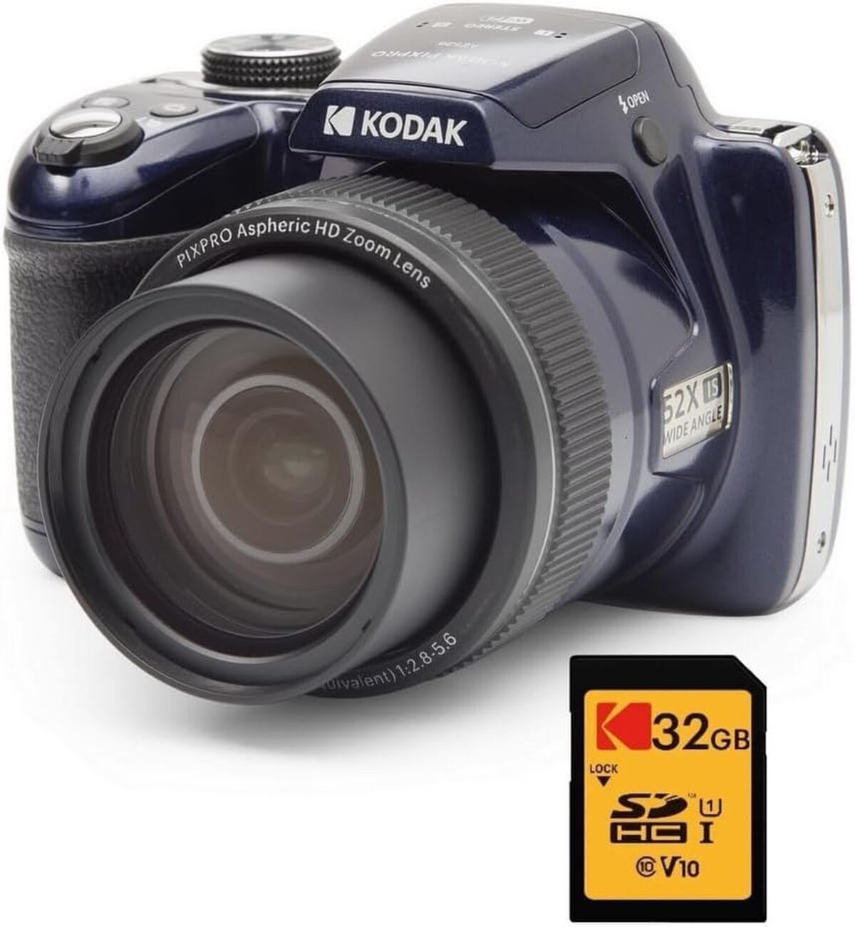Test Kodak Pixpro AZ528 : appareil photo bridge avec zoom 52x et carte SD 32 Go