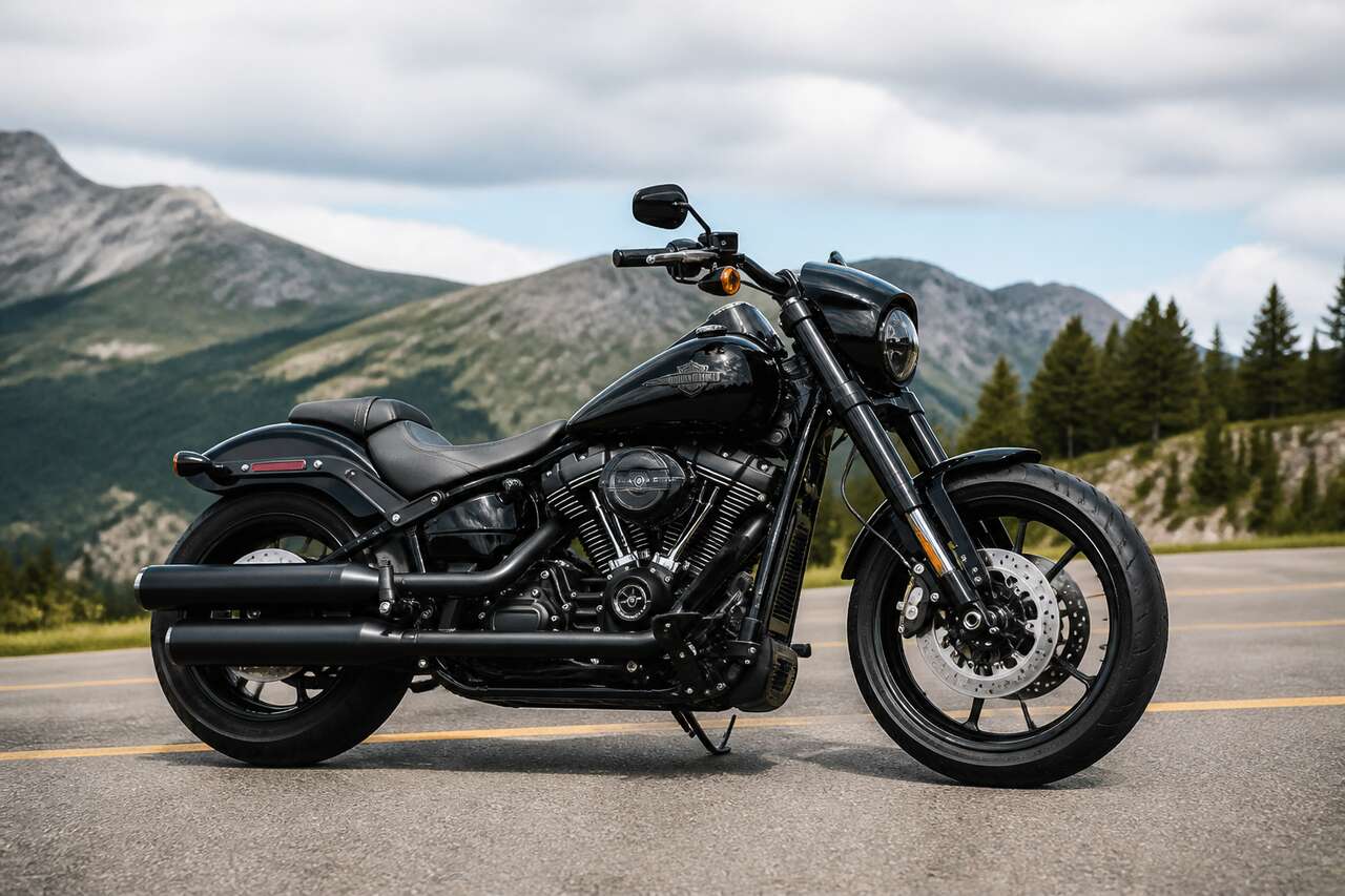 Choisir l’angle qui met en valeur une harley-davidson Choisir l’angle qui met en valeur une harley-davidson