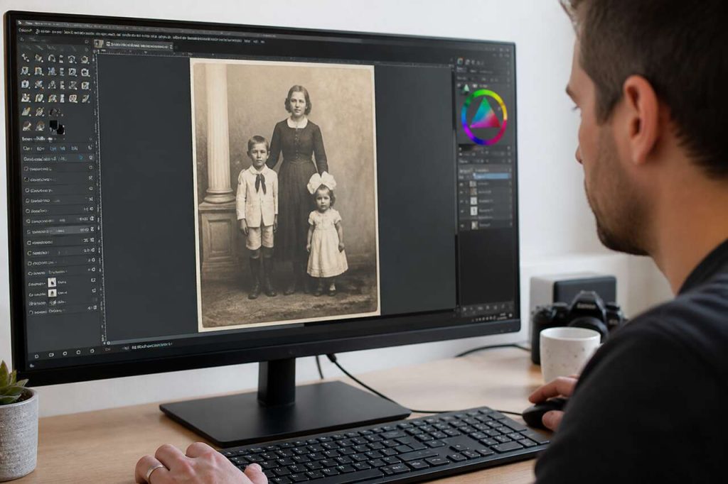 Comment effacer les taches sur une photo avec GIMP