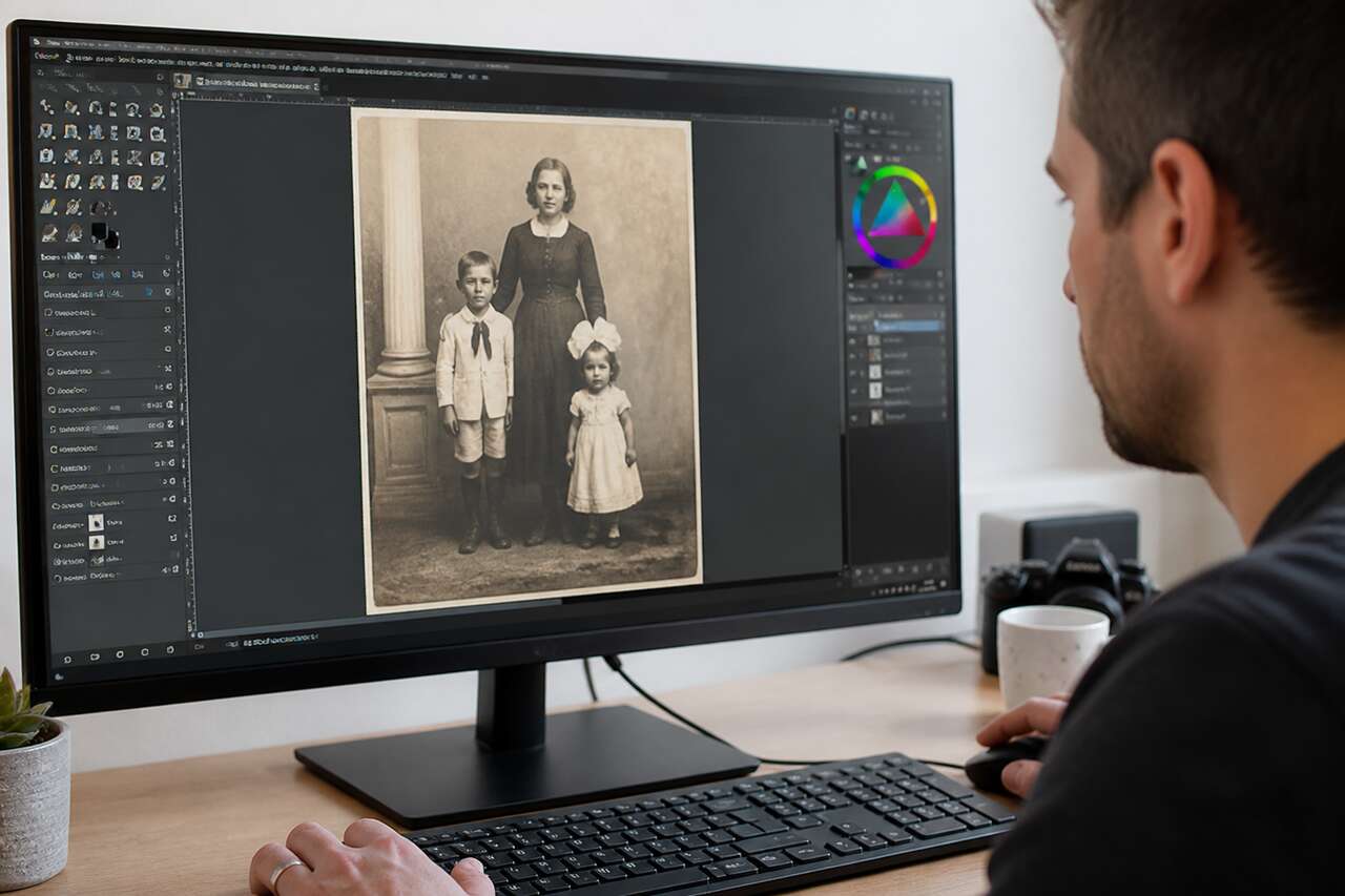 Comment effacer les taches sur une photo avec GIMP