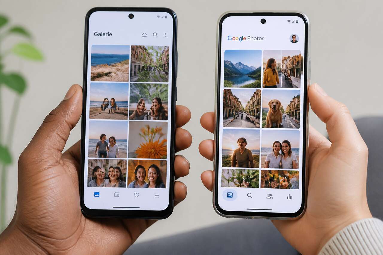 Galerie du téléphone vs google photos: les vraies différences Galerie du téléphone vs google photos: les vraies différences
