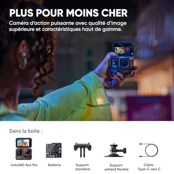 Découvrez notre test détaillé de la caméra Insta360 Ace Pro avec ses performances 4K et son intelligence artificielle avancée pour la création vidéo professionnelle.
