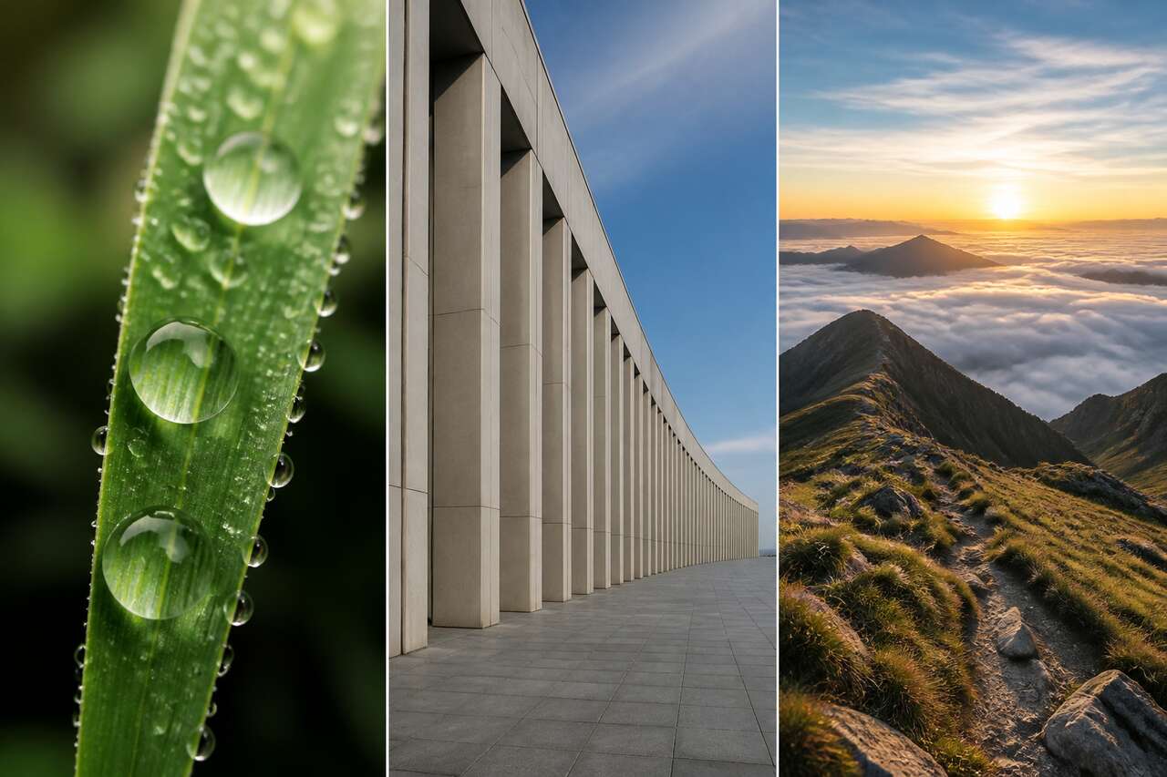 Cas concrets: macro, architecture et panorama Cas concrets: macro, architecture et panorama