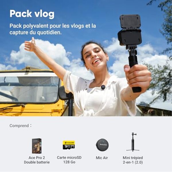 Découvrez notre avis complet sur la caméra d'action Insta360 Ace Pro 2 : vidéos 8K, stabilisation avancée et fonctionnalités innovantes pour vos vlogs et sports extrêmes.