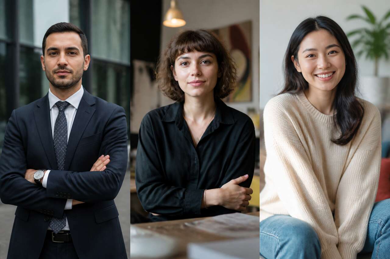 Les trois types de portraits professionnels et quand les choisir