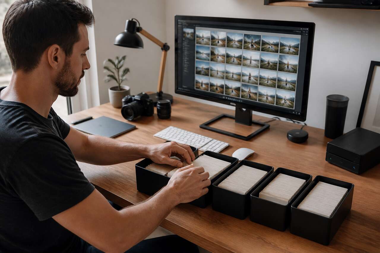 Regrouper et classer ses photos: dossiers, nommage, mots-cl&eacute;s, sauvegardes