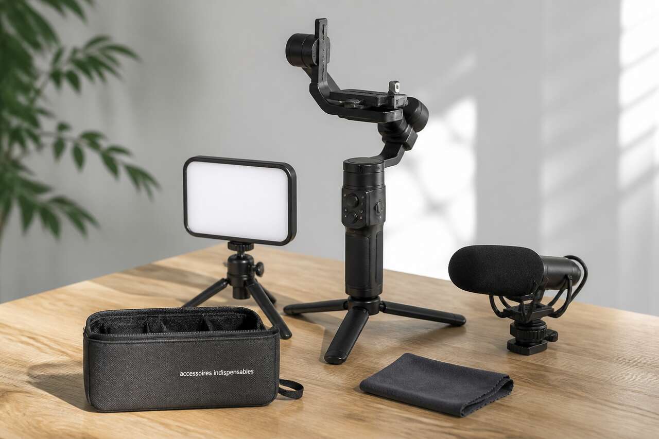 Accessoires photo indispensables: stabilisation, lumière, son Accessoires photo indispensables: stabilisation, lumière, son
