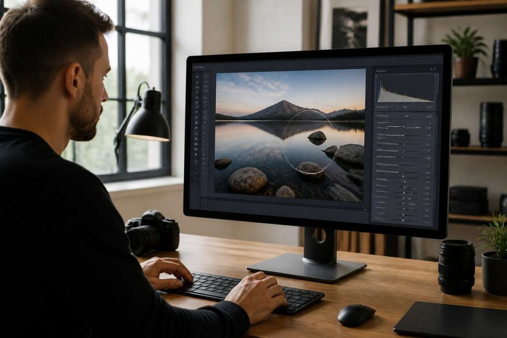 L'outil correction des défauts de Lightroom