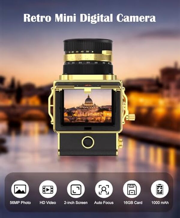 Découvrez notre test détaillé de la mini caméra EJXHKNF : qualité vidéo 4K, design rétro et performances de cet appareil photo compact et polyvalent.