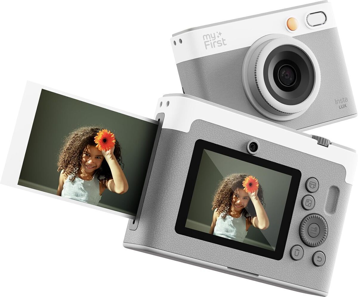 Test : appareil photo Insta Lux gris myFirst pour enfants, notre avis complet