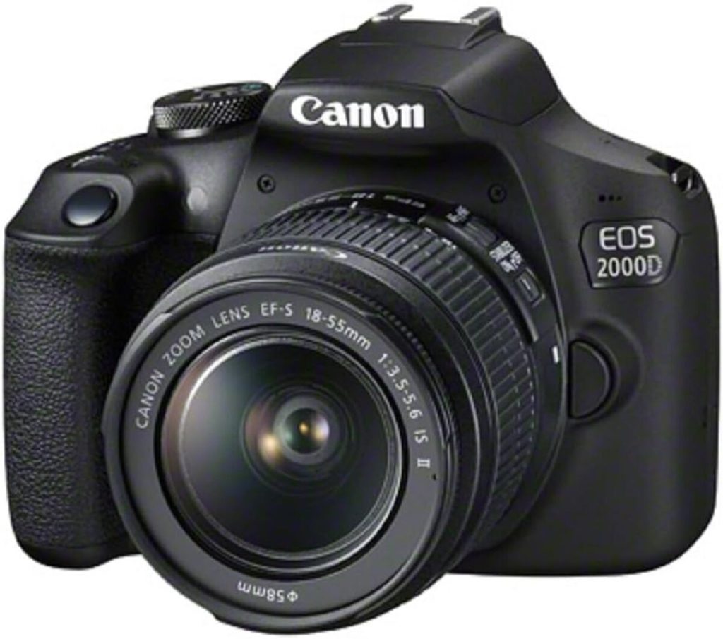 Test : appareil photo réflex Canon EOS 2000d + objectif stabilisé