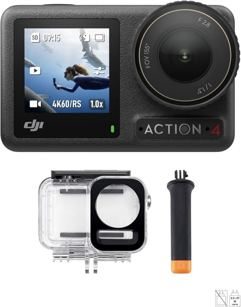 Test de la DJI Osmo Action 4 : caméra d'action pour la plongée