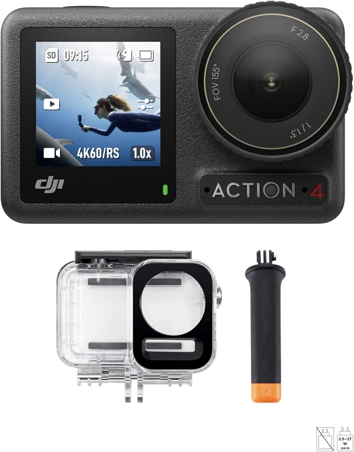 Test de la DJI Osmo Action 4 : caméra d'action pour la plongée