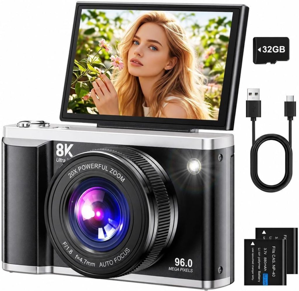 Test de l'appareil photo numérique 8K 96MP : performance et polyvalence